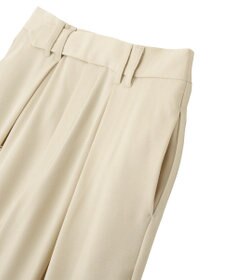 Green Parks デザインタックワイドパンツ