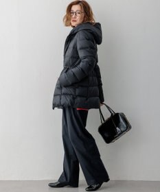 23区 【VERY掲載/新色追加】シレータフタ ミドル丈 ダウンコート