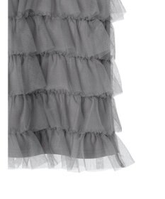 Green Parks フレンチスリーブチュールティアードプルオーバー