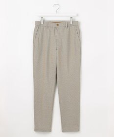 23区GOLF 【23Fondation/MEN】千鳥格子柄 ジャージーパンツ