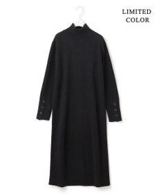 ICB 【WEB限定カラーあり・洗える】 ソフトカシミヤミックス ハイネックワンピース