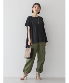 AMERICAN HOLIC フレアヘムフレンチスリーブカットプルオーバー