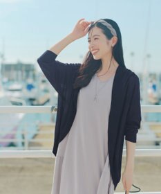 Tiaclasse 「サマさまカットソー」サイドティアードワンピース