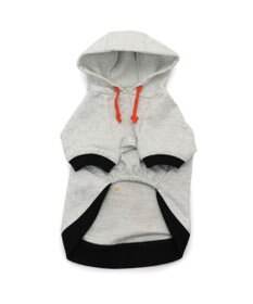 PET PARADISE Lee ビッグ ロゴ パーカー 《グレー》 小型犬