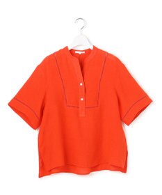 23区 S 【先行予約】LIBECOリネン はしごレース ブラウス