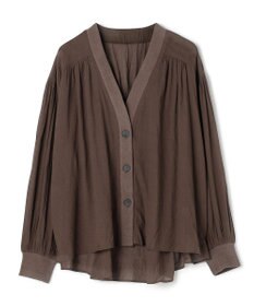 UNFILO シアーシャツ カーディガン