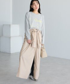 CRAFT STANDARD BOUTIQUE ストライプシャツワンピース