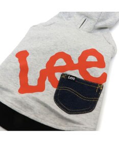 PET PARADISE Lee ビッグ ロゴ パーカー 《グレー》 小型犬