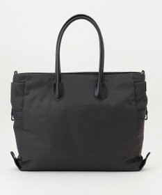 Y'SACCS ナイロン×リサイクルレザー　ホック2WAYトート　Mサイズ