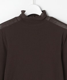 J.PRESS LADIES 【WEB限定】シアーストレッチフライス メローネック シアー カットソー