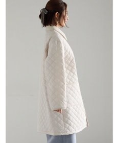 Te chichi キルティングミドルコート