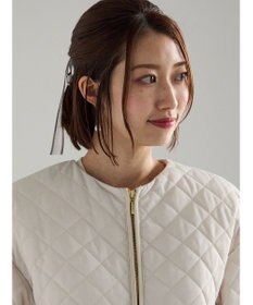 Te chichi キルティングミドルコート