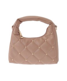 earth music&ecology スタッズキルトバッグ