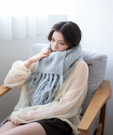 WEGO ブークレニットロングマフラー