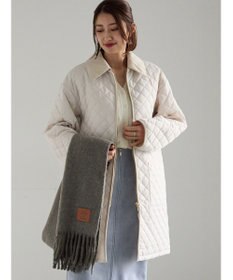 Te chichi キルティングミドルコート