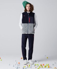 PW CIRCULUS 【MEN】【撥水/防風】ボア ジップアップ ベスト