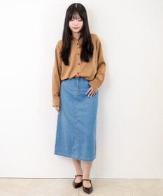 caqu FS 4/5丈 デニムスカート