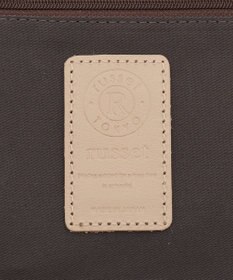 russet 【刺繍モノグラム】デニム2WAYトートバッグ(CE-1772)