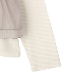 Green Parks オーガンジービスチェドッキングプルオーバー