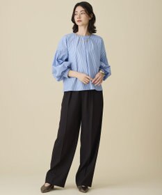 自由区 【SHIHOさん着用】ボリュームスリーブ ブラウス