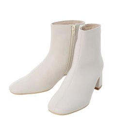 AMERICAN HOLIC スクエアトゥヒールショートブーツ