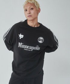 WEGO 【ユニセックス着用ITEM】ラインゲームロゴT（LS）