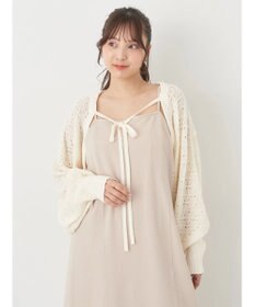 earth music&ecology ＳＥＴ２点　マルチウェイボレロキャミワンピース