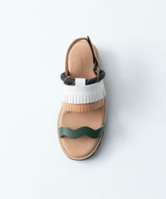 TRICOTE FRINGE BELT SANDAL／フリンジベルトサンダル
