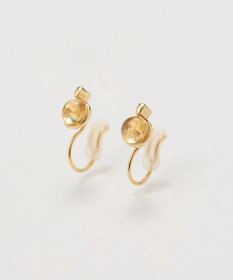 Phoebe 【痛くないシリーズ】パワーストーンライトフィットイヤリング　シトリン/天然石