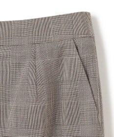 BEIGE， MER / グレンチェックスカート