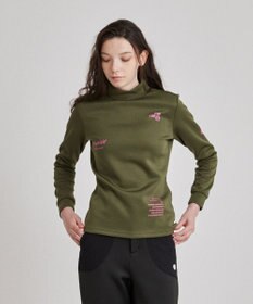 PW CIRCULUS 【ストレッチ / 快適 / 一枚でサマになる】【WOMEN】NEW ロングスリーブモック T