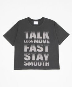 WEGO 【ユニセックス着用ITEM/MLサイズ展開】クロップドグラフィックT（SS）