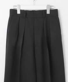 23区 L 【撥水加工/UVカット】キューティクルストレッチツイル ワイドパンツ