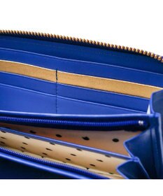 tsumori chisato CARRY エジプシャンスター ラウンドファスナー長財布 【きめ細かな羊革】