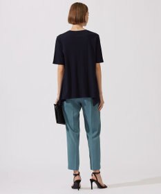 ICB L 【接触冷感・洗える】グレースジャージー デザインプルオーバー