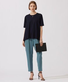 ICB L 【接触冷感・洗える】グレースジャージー デザインプルオーバー