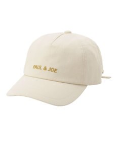 MOONBAT ポール & ジョー (PAUL & JOE ACCESSOIRES) ロゴ刺繍 リボン キャップ