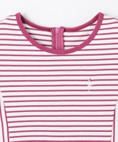 組曲 KIDS 【150-160㎝】マリンボーダー ワンピース