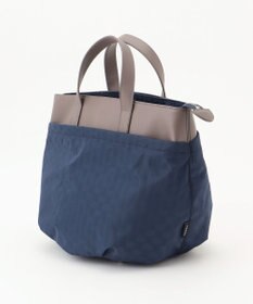 Y'SACCS はっ水ドットジャカード リサイクルレザーコンビ 2wayトートバッグ