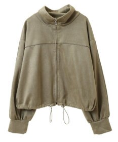 Green Parks スウェード調トラックジャケット