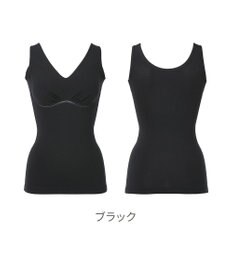 BRADELIS New York 【Yukine inc. 】ゆきねえ365綿混モアらくフルカップブラキャミ23 補正下着 締め付けすぎない快適シェイパー