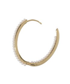 Green Parks パールラインワンタッチピアス