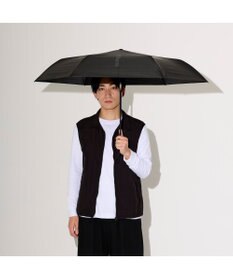 MOONBAT 【WEB限定】MIZUNO  (ミズノ) BIGロゴ 無地 日傘 折りたたみ傘 自動開閉 1プッシュ パラソル 晴雨兼用 軽量 一級遮光 遮熱効果 遮光率100% UV遮蔽100%