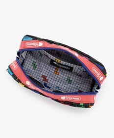 LeSportsac RECTANGULAR COSMETIC/テトリスフォーリングブロックス/ピンク