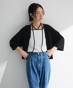 Green Parks フロントＺＩＰニットカーディガン