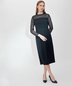 23区 L 【APPLAUDIR】ダブルクロス ドレス