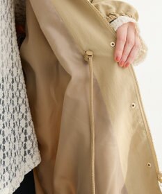 Green Parks 撥水加工ミディ丈マウンテンパーカー