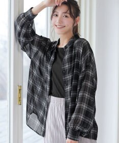 Tiaclasse シアーシャツ＋タンクトップセット（2点セット）