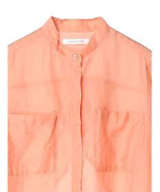 AMERICAN HOLIC シアーバックフレアＷポケットシャツチュニック