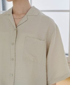 WEGO 【ANGIE VINTAGE】接触冷感開襟シャツ